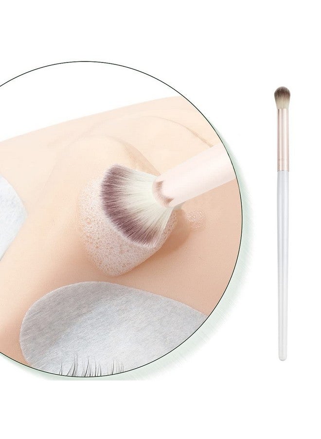 DonLeeving 12 Pcs Eyelash Cleaning Brush For Lash Extension Wash Extension Lash Shampoo Brushes Fluffy Cleaning Bath Makeup Eyelash Eyeshadow Brush Set - Image 5