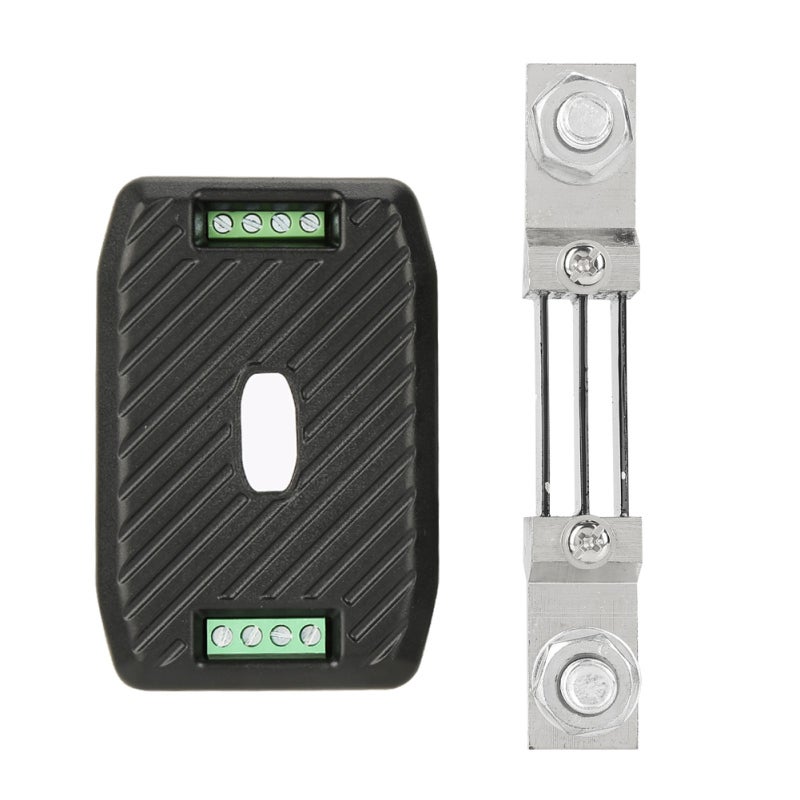 DC Energy Meter 0.05-300V 0.02-300A 10 Kits Modbus-RTU RS485 Communication Module - 1% Accuracy DC Voltage Current Active Power Frequency Consumption Monitor for Industrial Measurement - Image 1