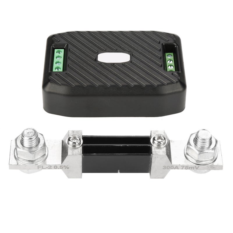 DC Energy Meter 0.05-300V 0.02-300A 10 Kits Modbus-RTU RS485 Communication Module - 1% Accuracy DC Voltage Current Active Power Frequency Consumption Monitor for Industrial Measurement - Image 4