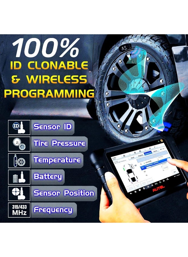 Autel Autel MaxiTPMS MX Sensor 4pcs Pack Rubber Stem 315/433MHz TPMS Sensor  - Image 3
