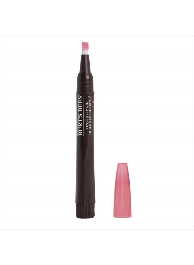 Burt's Bees 100 % Natural Moisturizing Tinted Lip Oil, Whispering Orchid - 1 Pen - Image 1