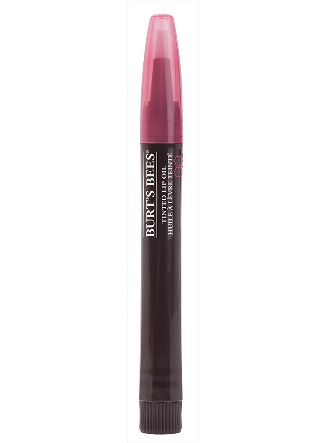 Burt's Bees 100 % Natural Moisturizing Tinted Lip Oil, Whispering Orchid - 1 Pen - Image 2