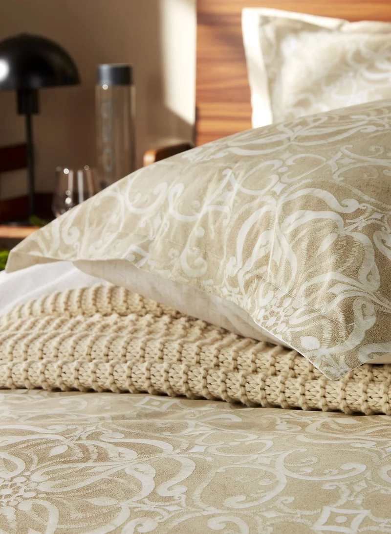Christy Sujata Super King Duvet Cover And Sheet Set Gold