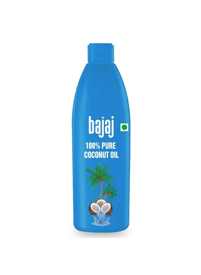 Bajaj - 100% Pure Coconut Oil 600 Ml - Image 1