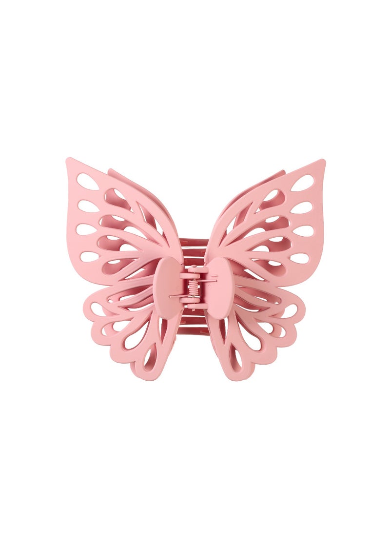 Generic Japanese Style Butterfly Hair Clips Pink 