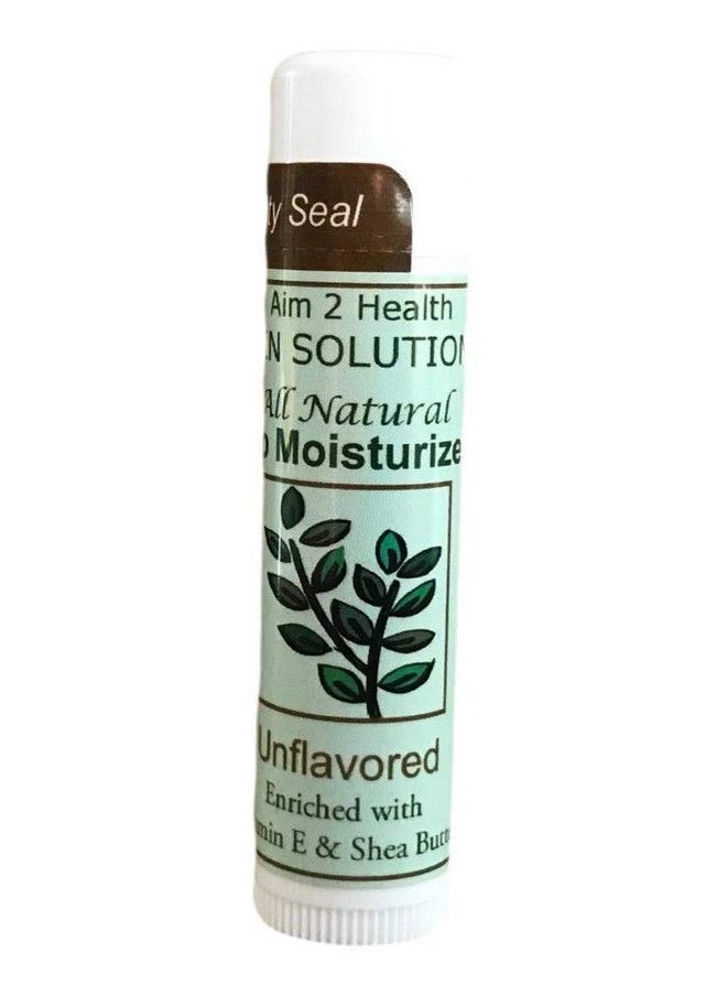 aim 2 health All Natural Lip Moisturizer for Dry Cracked Lips Providing Deep Moisture & Repair Special Package of 4 15 OZ Tubes of Lip Balms Unflavored 4 Pack in Organza Pouch  - Image 3