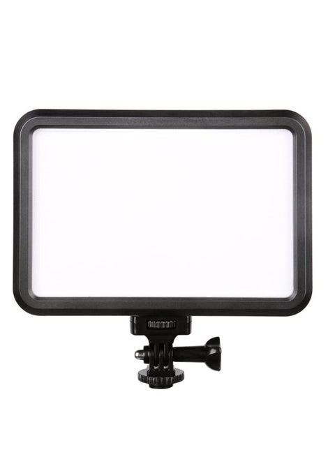 Tolifo PT-12B Ultra Thin LED Video Light 3200-5600K Color Temperature Fill-in Light Panel Touch Screen Slim 12W Video Light On Camera LED Soft Lighting