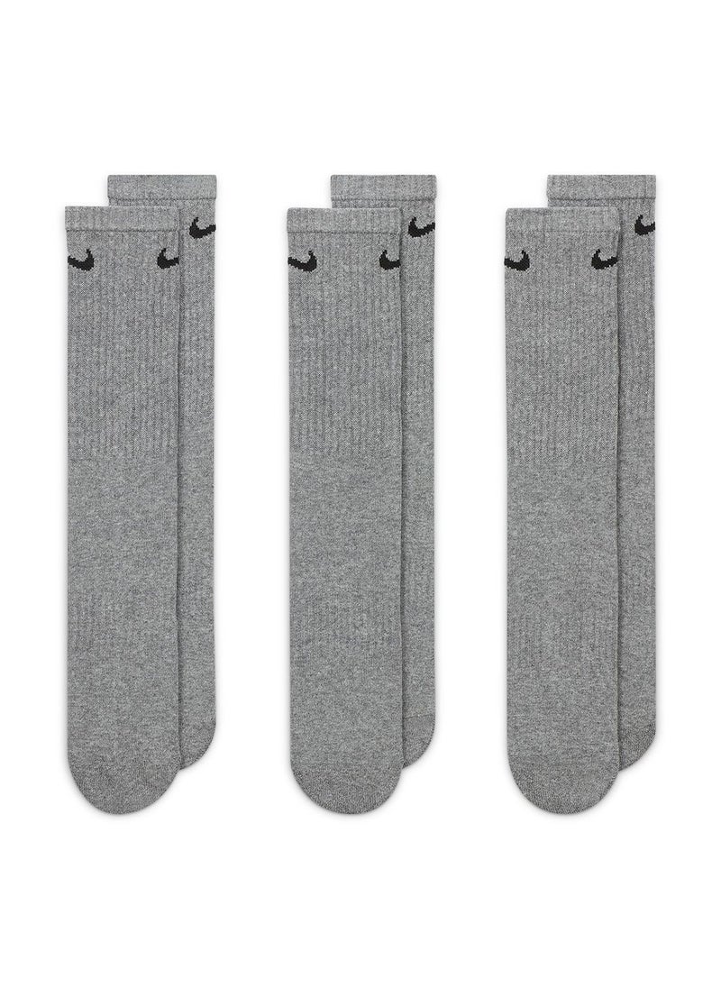 Nike 3 Pack Cushion Crew Socks  - Image 2