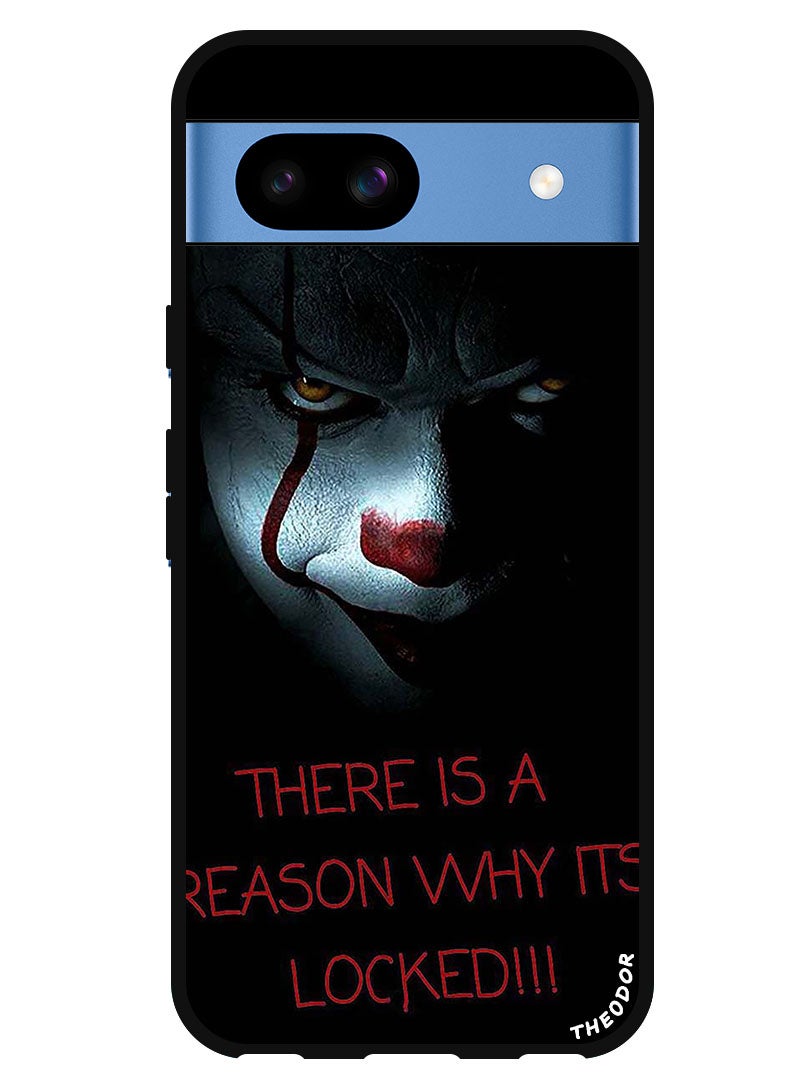 Theodor Protective Case Anti Scratch Shock Proof Bumper Cover For Google Pixel 8a Locked Joker - Image 1