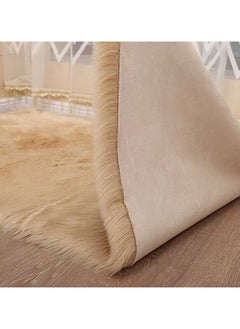 CityRiya-Long Kitchen Mats, Kitchen Rug Mats, Soft Fluffy Carpets, Living Room Area Rugs, Comfort Runner Rugs, Area Rug For Bedroom, 60x90CM Floor Carpet for Bedroom, Floor, Bathrooms, Sink, Brown Mats  - Image 3