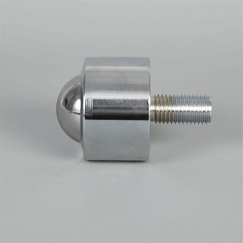 Universal Ball Bearing Caster Wheel M8 Screw Cylinder 2Pcs Nylon Wheel - Image 5