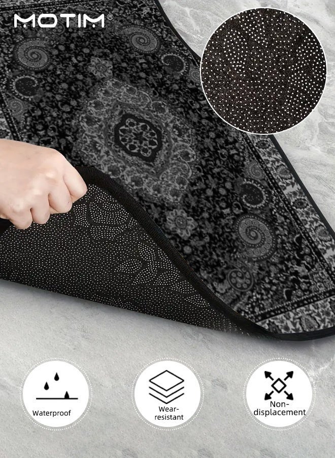 Motim 4Pcs Set Universal Car Floor Mats, Car Car Interior Foot Mats, High-Quality Car Flooring Car Floor Liners All Weather Protection Suitable For Most Vehicles - Image 3