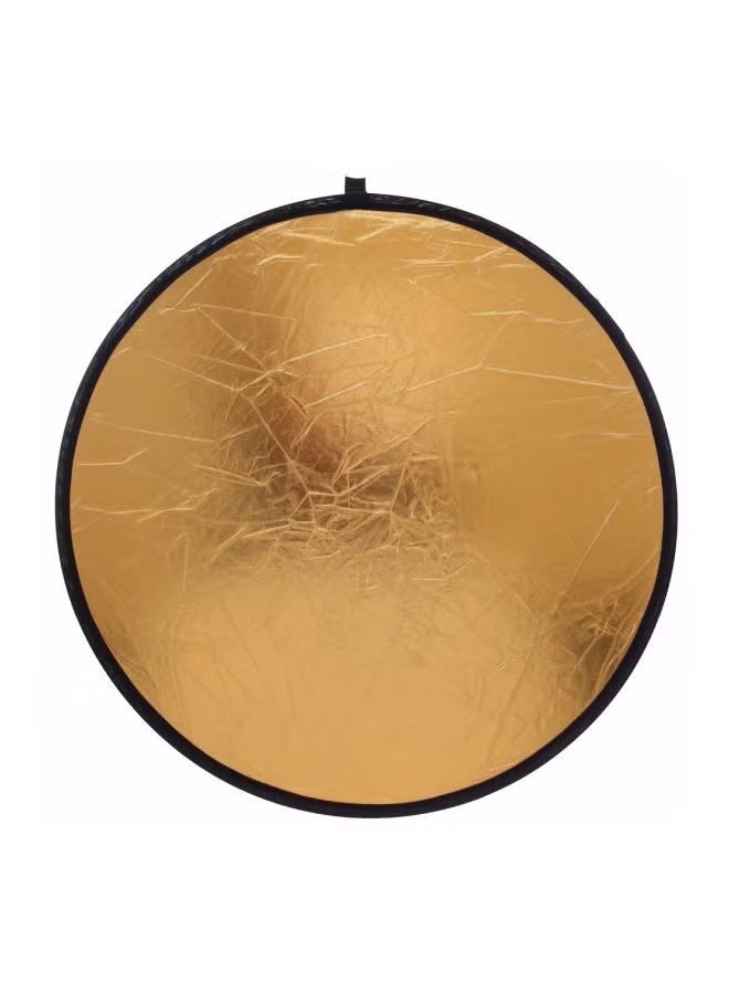 5-in-1 multifunctional reflector (with bag) 32 inches transparent/black/gold  - Image 3
