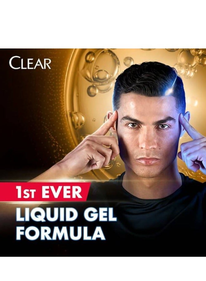 كلير شامبو كلير ضد القشرة ضد تساقط الشعر مع حبوب القهوة للرجال، 360 مل - Image 3