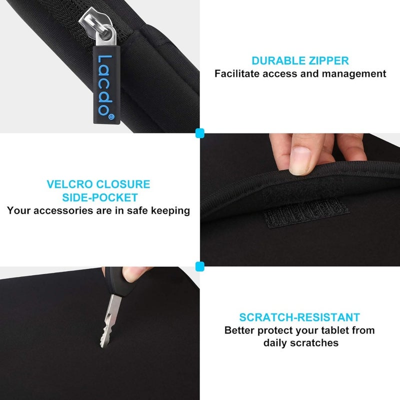 Tablet Sleeve Case for 13 inch New iPad Air M4 M3 M2 2026-2024 13 inch iPad Pro M5 M4 (2025-2024) 12.9 inch iPad Pro 6/5/4/3 Compatible with Magic Keyboard Smart Keyboard Folio Protective Bag - Image 5