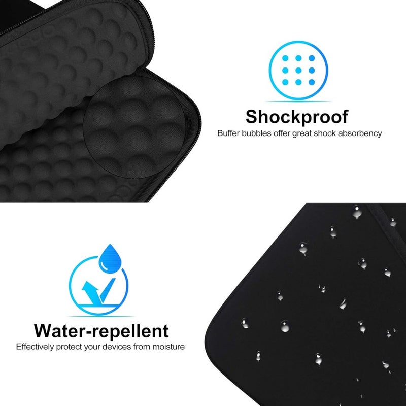 Tablet Sleeve Case for 13 inch New iPad Air M4 M3 M2 2026-2024 13 inch iPad Pro M5 M4 (2025-2024) 12.9 inch iPad Pro 6/5/4/3 Compatible with Magic Keyboard Smart Keyboard Folio Protective Bag - Image 3