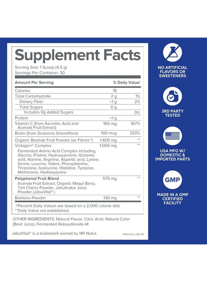 Gundry MD Phyto Collagen Complex, Strength Supporting Multivitamin Powder Supplement with Vitamin C, Amino Acids, and Polyphenols - Strawberry Lemonade (30 Servings) - Image 5