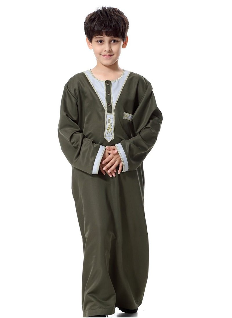 Loquat - Boy Thobe Thawb Caftan - Image 1