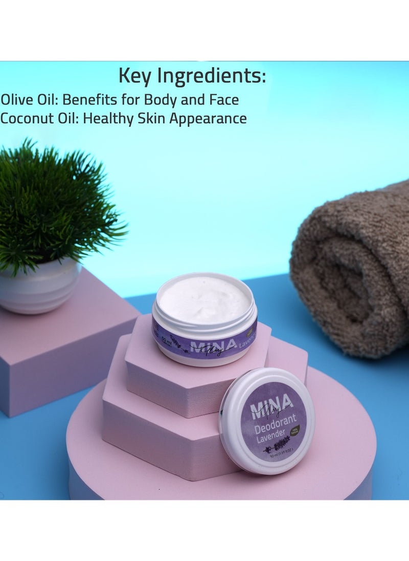 MINA Glory - Mina Glory Deodorant  lavender  50ml - Image 1