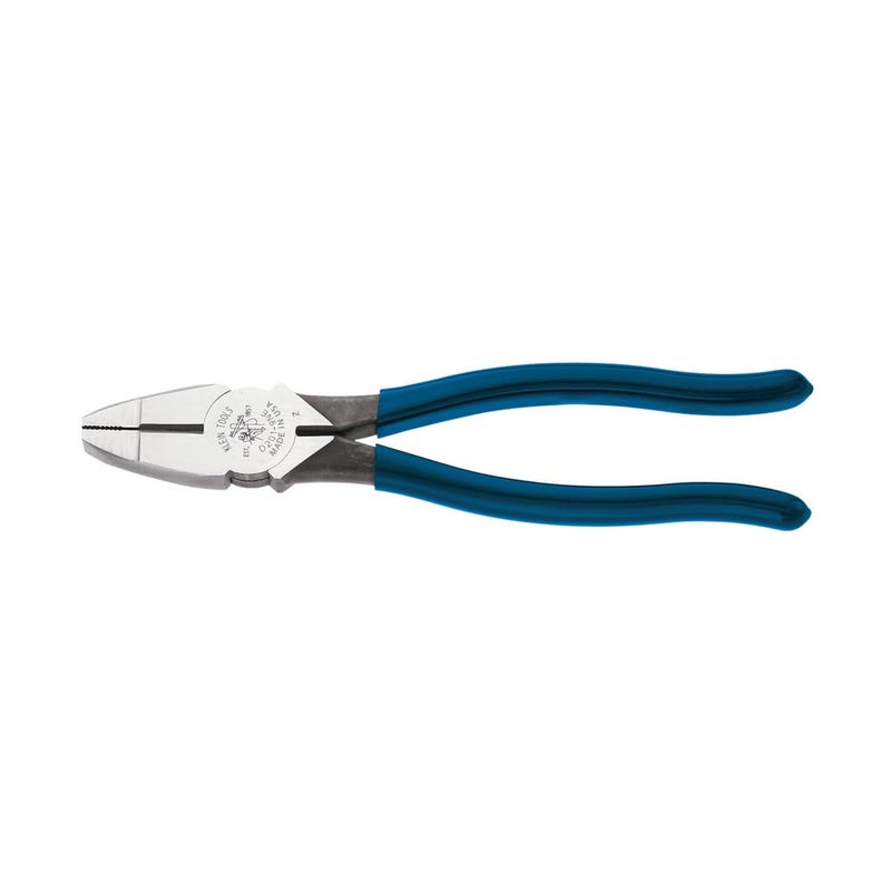 Klein Tools D2018NE Linemans New England Nose Pliers with Streamlined Design Knurled Jaws and Handle Tempering 7Inch New England 8Inch - Image 2