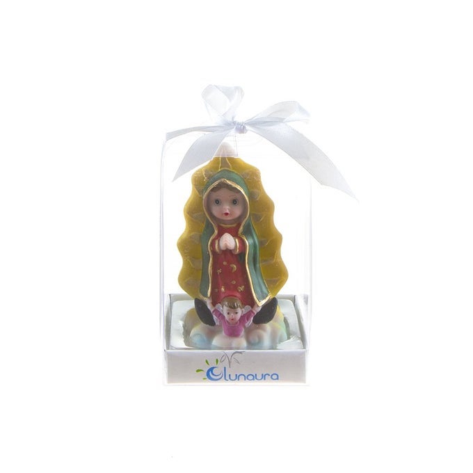 RELIGIOUS KEEPSAKE SET OF 12 OUR LADY OF GUADALUPE BABY FIGURINE STATUE FAVORS