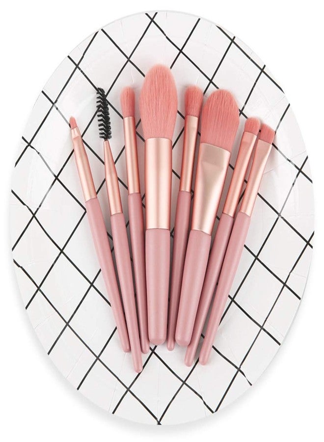 DRAWBRIDGE 8 PICS Makeup Brush Set Professional Makeup Brushes Set Foundation Blending Brush Tool Cosmetic Kits Makeup Set Brusher - Image 2