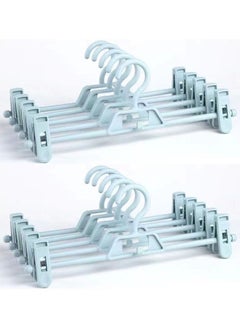 ZCM-HAPPY 10-Piece Trouser Hanger Skirt Clip  - Image 1