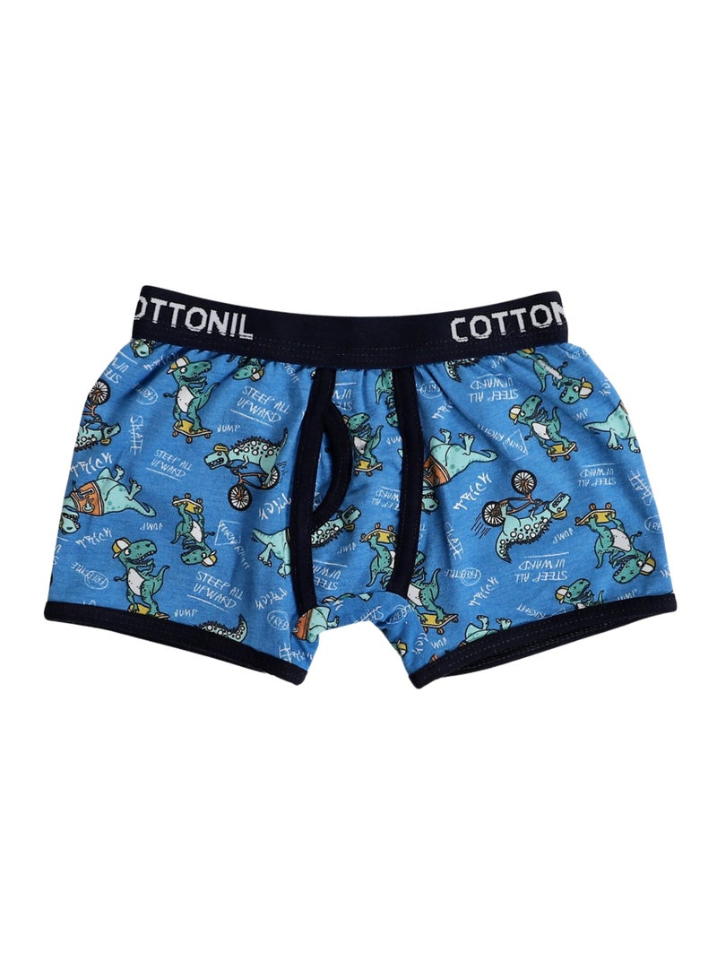 COTTONIL Pack of 6 Cotton Design Boxer For Boys  - Image 5
