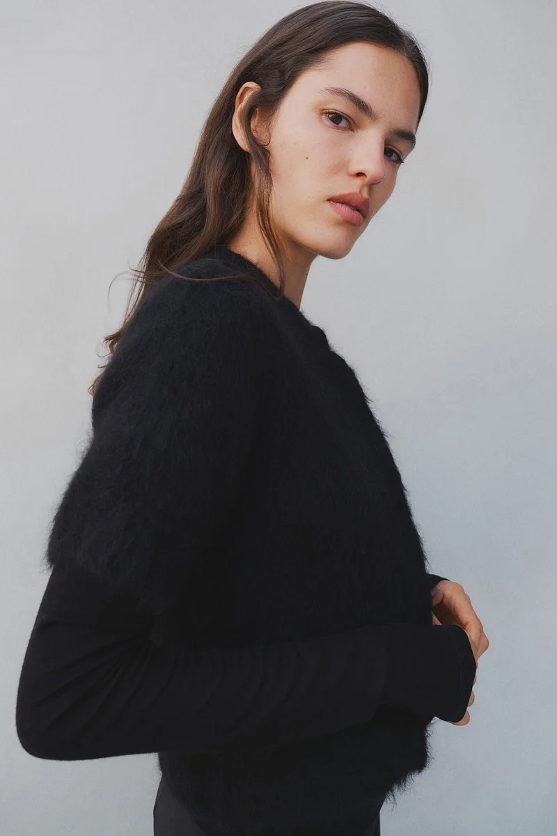 H&M Mohair-Blend Cardigan