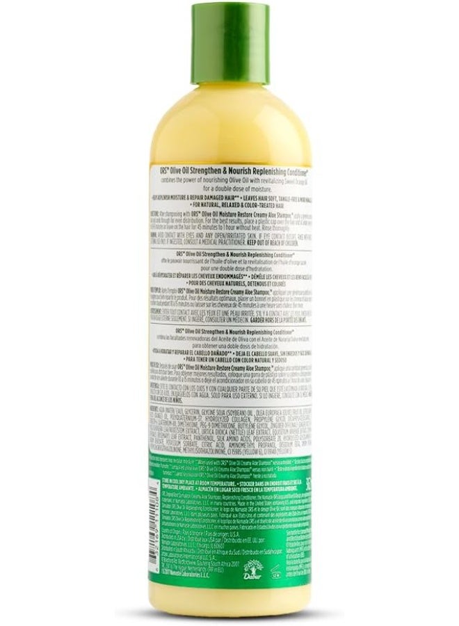 ORS Olive Oil Strengthen & Nourish Replenishing Conditioner, 362 ml - Image 2