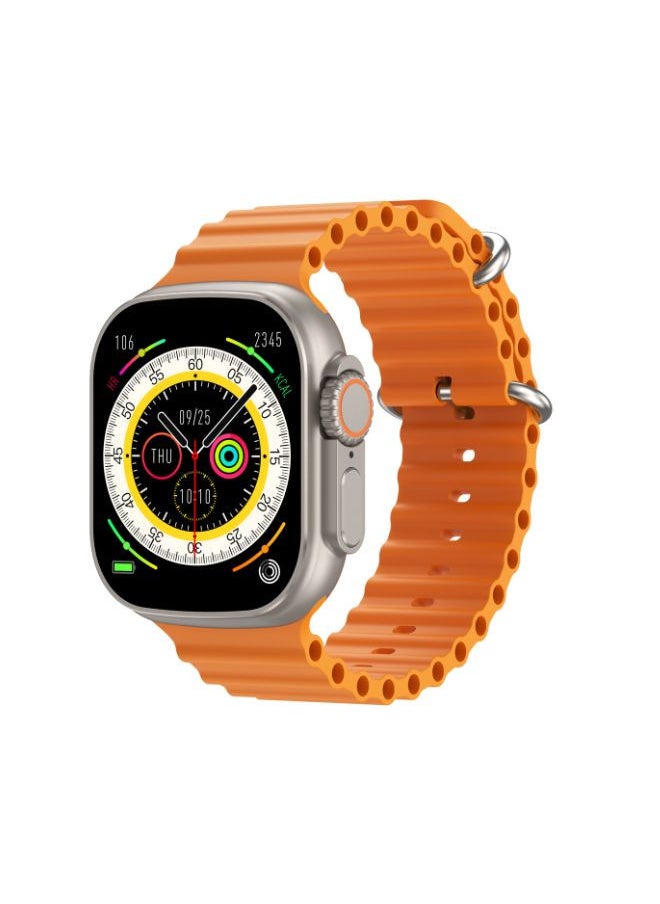 Motive 5T Smart Calling Watch (Black + Orange) Strap - pzsku/Z27CC4D2CAD6131A2B17CZ/45/_/1723106615/aee63c4b-7d62-4639-b2b2-3948f6d654fd
