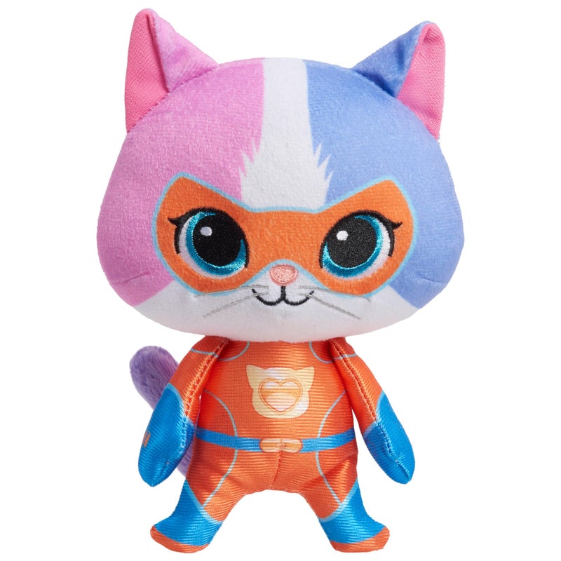 Just Play Disney Junior SuperKitties Small Plush Stuffed Animal, Buddy, Kitten, Kids Toys for Ages 2 Up by Just Play - Image 1