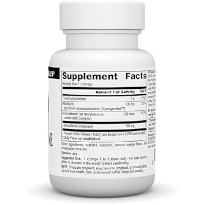 Source Naturals SourceNaturalsGlutathioneComplex,50mg,50Tablets - Image 2