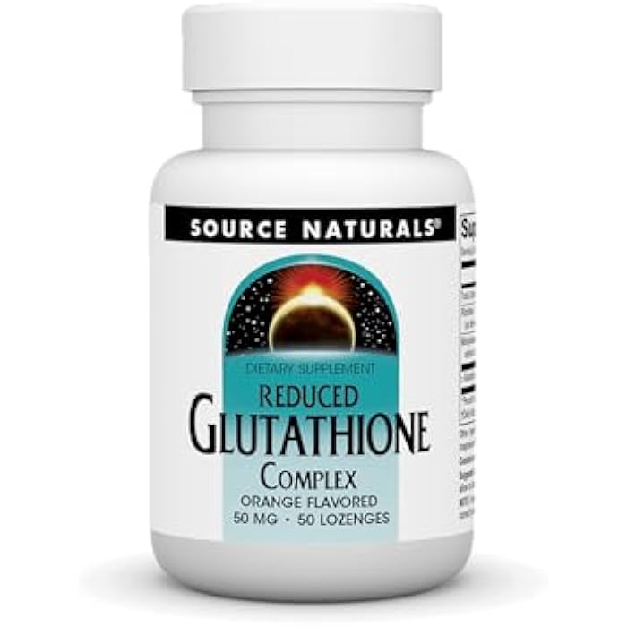 Source Naturals SourceNaturalsGlutathioneComplex,50mg,50Tablets - Image 1