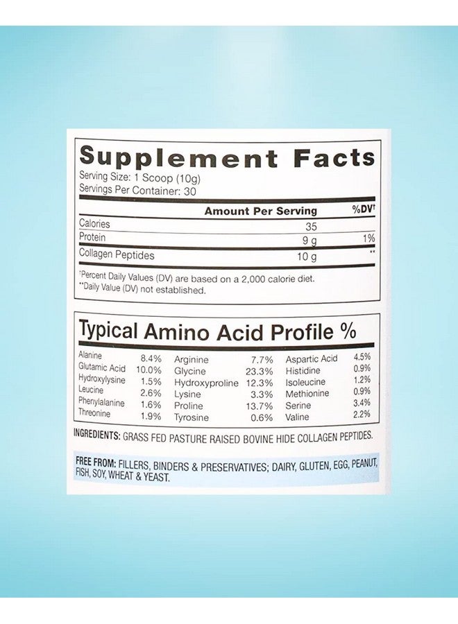 BioOptimal Collagen Powder Collagen Peptides Grass Fed Nongmo Premium Quality Hydrolyzed Collagen Protein Pasture Raised Dissolves Easily 300 Grams Packaging May Vary - Image 4
