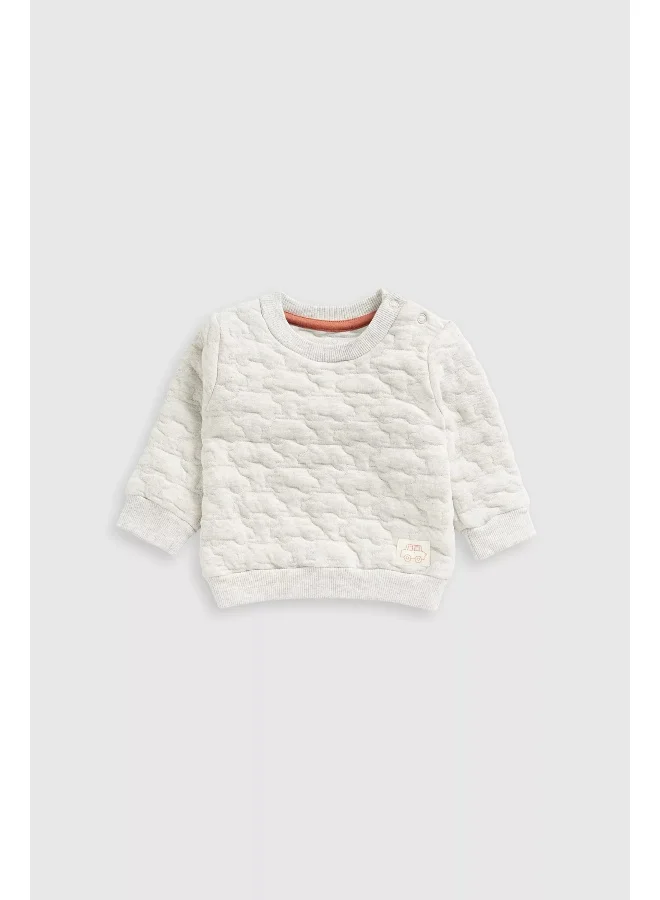 mothercare Car Quilted Sweat Top