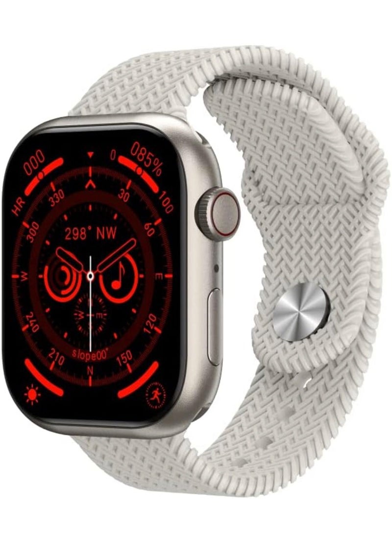 Generic - X77 Pro Smart Watch  Square 2.12 Inch AMOLED Display IP68 Waterproof  NFC G Sensor  Heart Rate Sensor |Bluetooth Calling |Android iOS 2BAND - Image 1