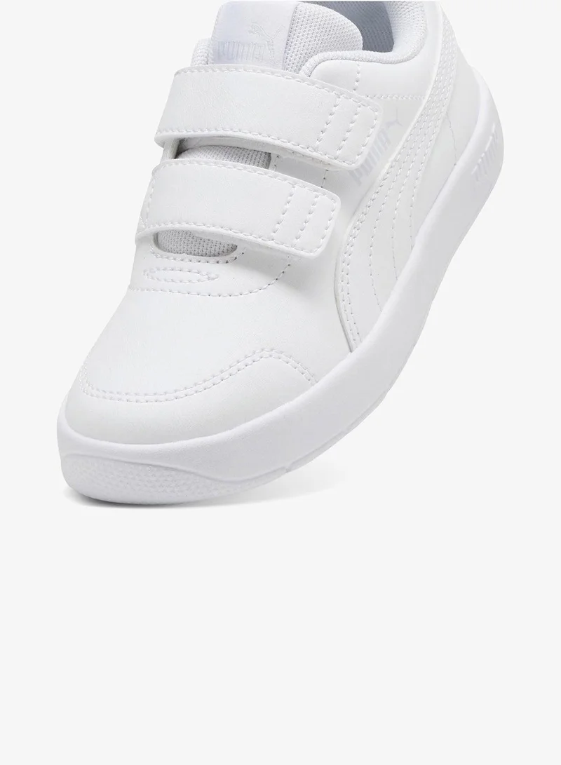 PUMA puma white-puma white-silver mist Kids Courtflex V3 V Ps for Men | Best Price UAE