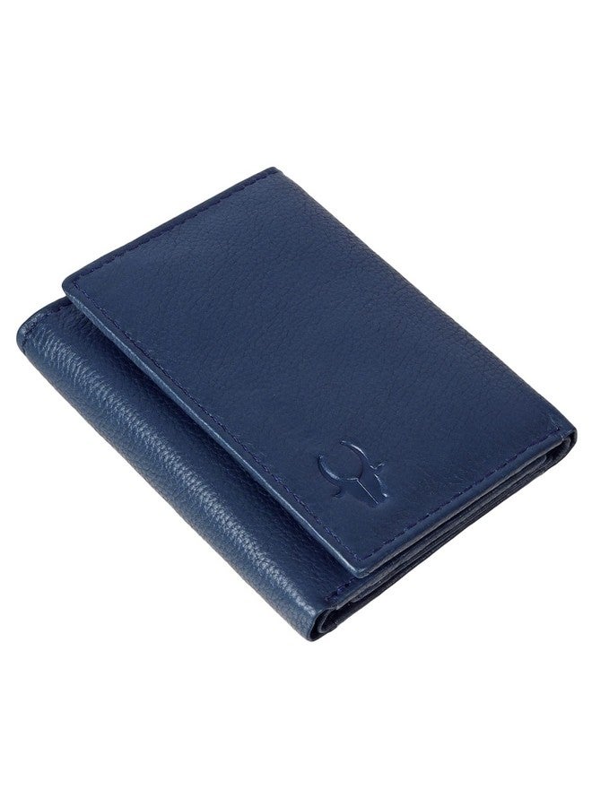 WildHorn Rfid Protected Leather Wallet For Men, Blue - Image 3