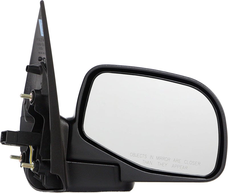 Dorman 955-047 Passenger Side Power Door Mirror - Folding for Select Ford/Mercury Models, Black - Image 1