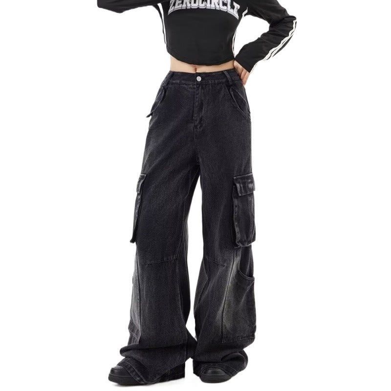 Unisex Casual Daily Denim Jeans - Image 5