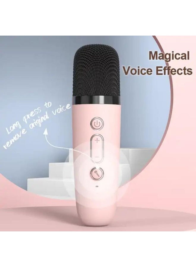 K1 Bluetooth Stereo Microphone – Wireless Karaoke Speaker with Built-in Battery, Echo, and Bluetooth Connection - Image 4