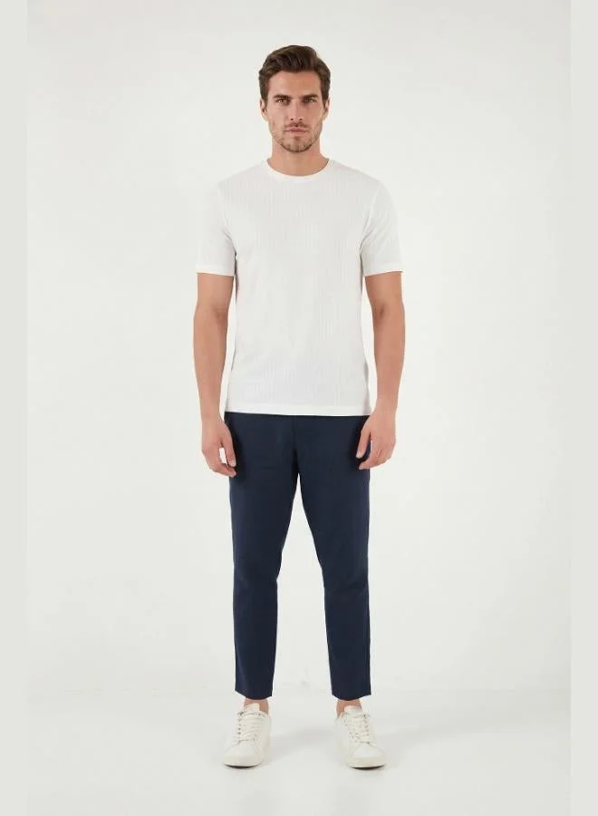 Buratti  Buratti Cotton Regular Fit Crew Neck T-Shirt Men's T-SHIRT 5904068 for Men | Best Price UAE