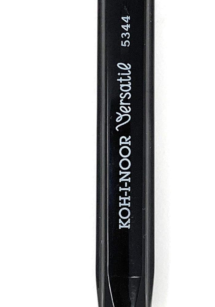 KOH-I-NOOR 5344 Mechanical Clutch Lead Holder Pencil - 5.6mm Diameter, Black - Image 1