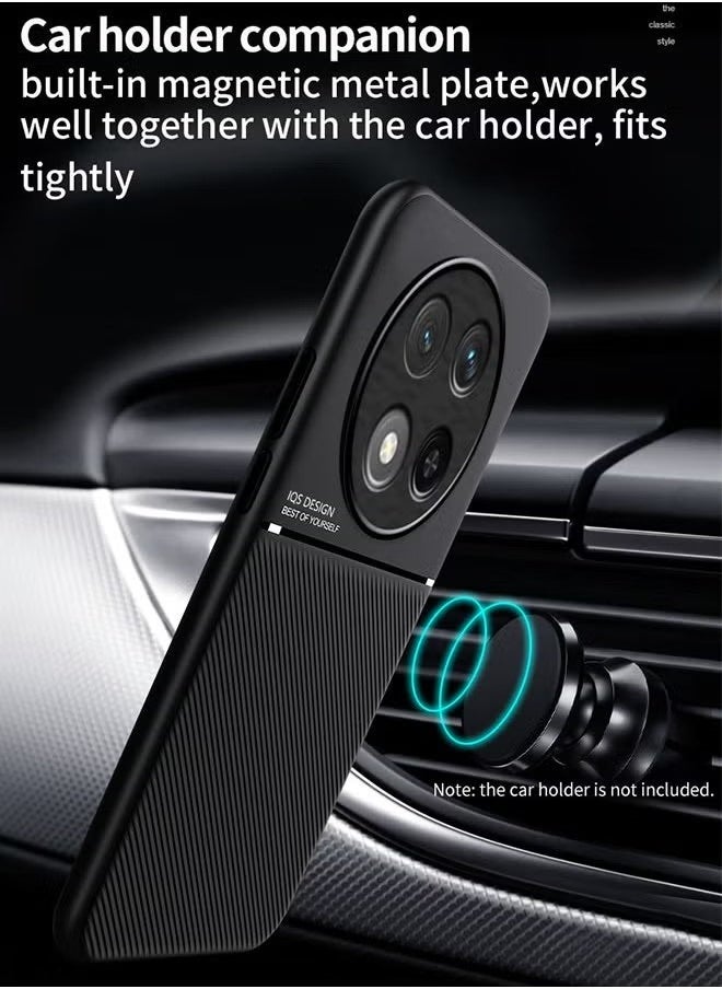 X-level - Protective Case Cover For Honor x9c 5G Black High end Business with Magnetic and Protector Anti-Scratch Shockproof Phone Accessory - Image 1