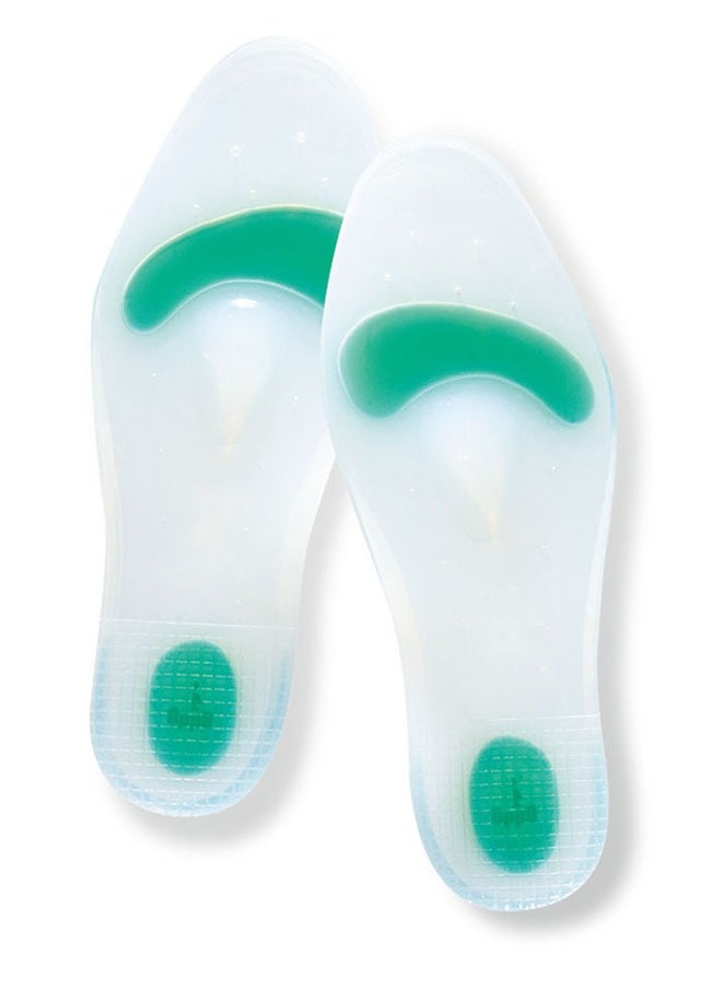 OPPO - Silicone Elastmax Insoles 5401 – Dual-Density Orthotic Foot Support for Shock Absorption & Arch Relief - Image 1