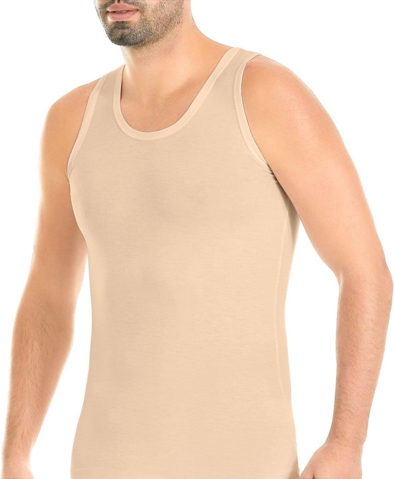 Yıldız Yildiz 70 Men's Modal Lycra Undershirt 12 Pieces  - Image 1