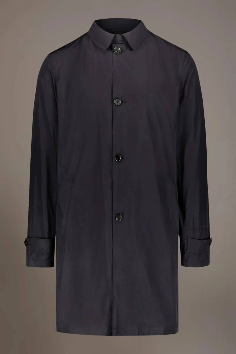 Doppelganger Tech raincoat with fisherman hat - DK Blue