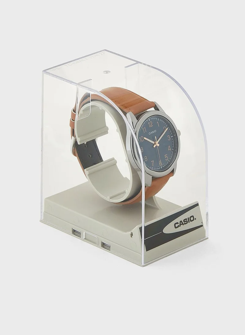 CASIO Mtp-V005L-2B4Udf Analog Watch
