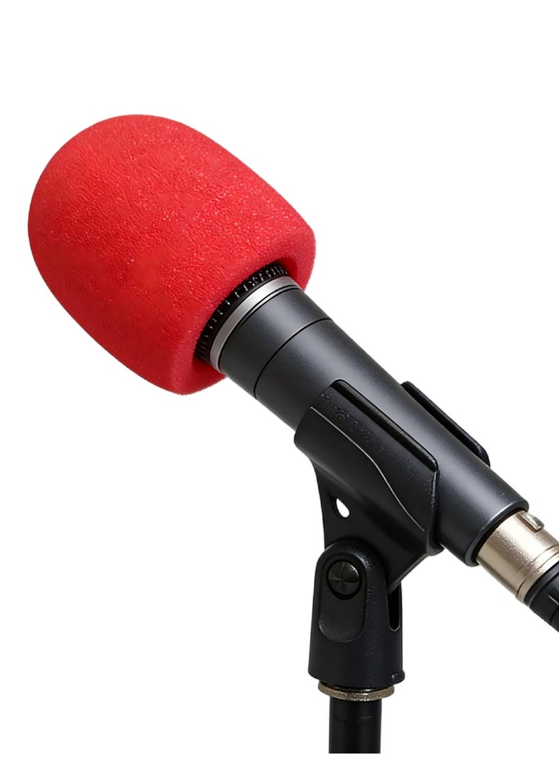 12 Pcs Foam Microphone Cover, Thick Color Microphone Windscreen, Reusable Portable Stage Microphone Cover - Image 3